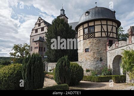 Hohe Mittelalter Rock Schloss in Kronberg im Taunus, Hessen, Deutschland Stockfoto