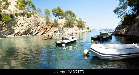 Cala Fornells, Paguera, Mallorca, Spanien Stockfoto