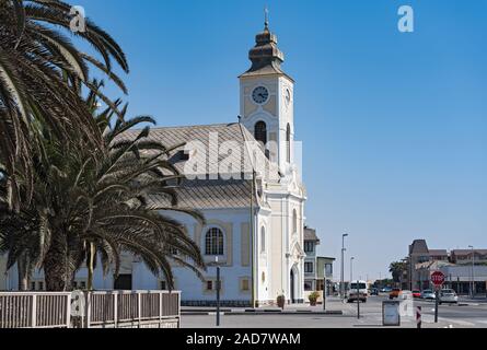 Deutschen evangelischen lutherischen Kirche, Swakopmund, Namibia Stockfoto