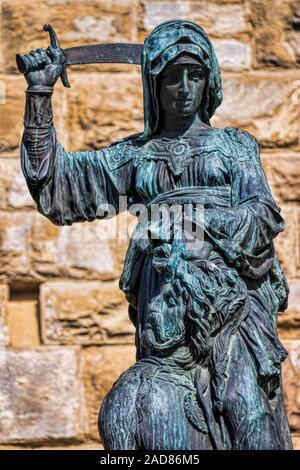 Florenz, Judith enthauptet Holofernes Stockfoto