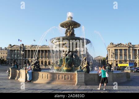 Place de la Concorde Stockfoto