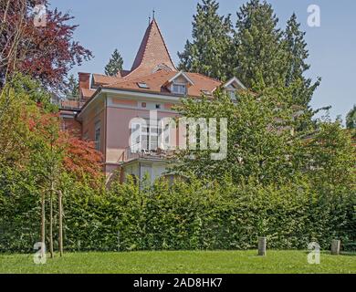 Villa Rheinburg, Konstanz Stockfoto