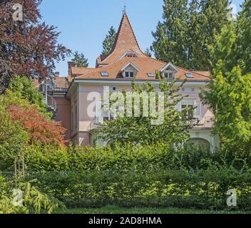 Villa Rheinburg, Konstanz Stockfoto