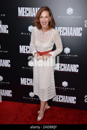 LOS ANGELES, Ca. 22. August 2016: Schauspielerin Rachel O'Meara am Los Angeles Premiere von 'Mechanic: Auferstehung' am Arclight Theater, Hollywood. © 2016 Paul Smith/Featureflash Stockfoto
