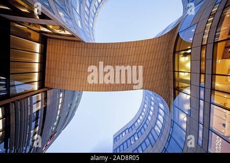 Kö bend, Architekt Daniel Liebeskind, Düsseldorf, Nordrhein-Westfalen, Deutschland, Europa Stockfoto