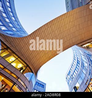 Kö bend, Architekt Daniel Liebeskind, Düsseldorf, Nordrhein-Westfalen, Deutschland, Europa Stockfoto