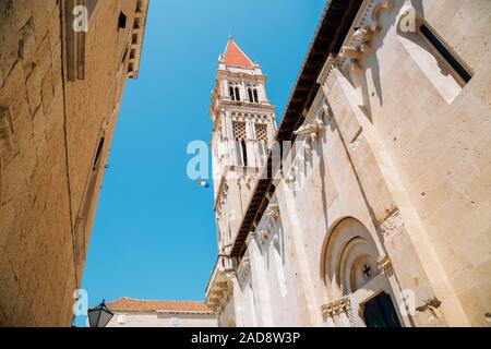 Kathedrale des Hl. Laurentius in Trogir, Kroatien Stockfoto