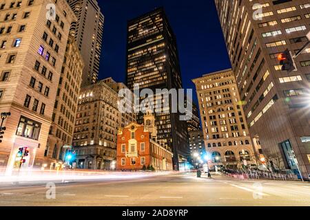 Boston Old State House Stockfoto