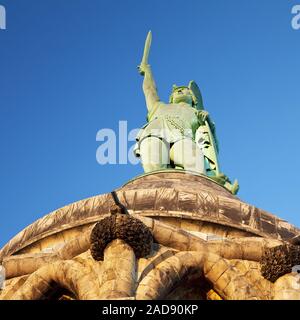 Hermannsdenkmal, Detmold, Ostwestfalen-Lippe, Nordrhein-Westfalen, Deutschland, Europa Stockfoto