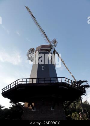 Golden Gate Park Murphy Windmühle in San Francisco. Stockfoto