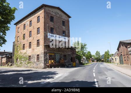 Antike Mühle, Antiquariate, Tarnow, Mecklenburg-Vorpommern, Deutschland, Europa Stockfoto