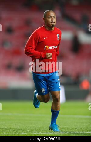 Lissabon, Portugal. 30 Nov, 2019. Daizen Maeda (Maritimo) Fußball: Portugal "Liga NOS' Match zwischen SL Benfica 4-0 CS Maritimo im Estadio da Luz in Lissabon, Portugal. Credit: mutsu Kawamori/LBA/Alamy leben Nachrichten Stockfoto