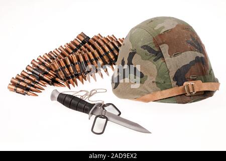 Militärische Ausrüstung Stockfoto