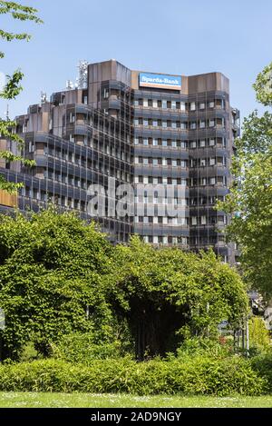 Sparda Bank Gebäude, städtische Park, Dortmund, Deutschland, Europa Stockfoto