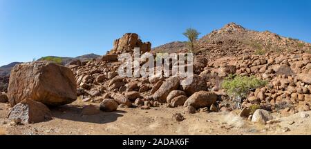 Brandberg Berglandschaft, Namibia Stockfoto