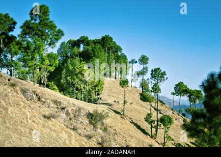 Feder Berglandschaft des Äußeren Himalaya Stockfoto