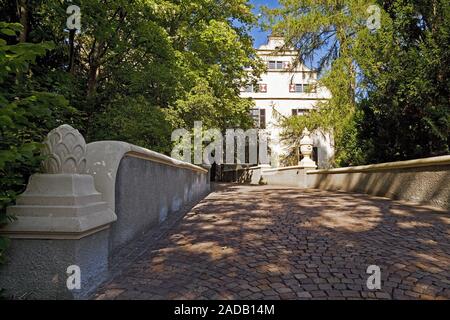 Schloss Landsberg, Ratingen, Nordrhein-Westfalen, Deutschland, Europa Stockfoto