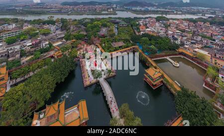 Guangdong Guangzhou Schatz Tinte garten landschaft Stockfoto