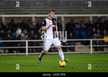 Bergamo, Italien. 23 Nov, 2019. matthijs de Ligt (Juventus FC) während der Atalanta vs Juventus Turin, der italienischen Fußball-Serie-A Männer Meisterschaft in Bergamo, Italien, 23. November 2019 - LPS/Alessio Morgese Credit: Alessio Morgese/LPS/ZUMA Draht/Alamy leben Nachrichten Stockfoto