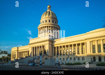 Nationale Capitol in Havanna, Kuba Stockfoto