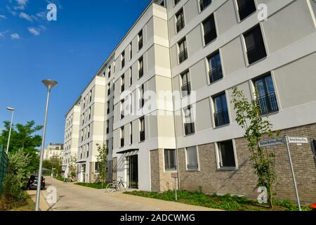 Neubauten, Lichtburgring, Gesundbrunnen, Mitte, Berlin, Deutschland Stockfoto