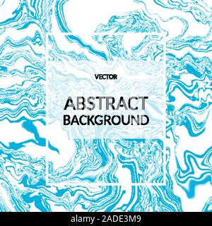 Vektor abstrakte Marmor Textur, Fluid Design Hintergründe Stock Vektor