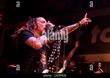 The Wildhearts - 12.. Mai 2019 - Newcastle Riverside Singer Gitarrist Ginger Wildheart Stockfoto