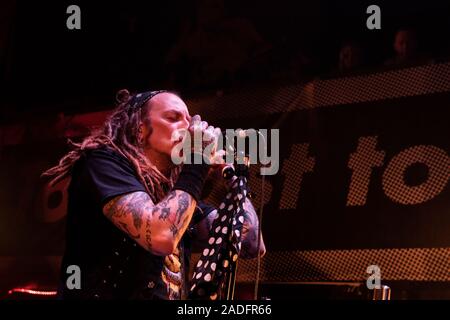 The Wildhearts - 12.. Mai 2019 - Newcastle Riverside Singer Gitarrist Ginger Wildheart Stockfoto