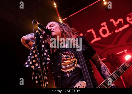 The Wildhearts - 12.. Mai 2019 - Newcastle Riverside Singer Gitarrist Ginger Wildheart Stockfoto