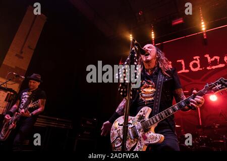 The Wildhearts - 12.. Mai 2019 - Newcastle Riverside Singer Gitarrist Ginger Wildheart Stockfoto