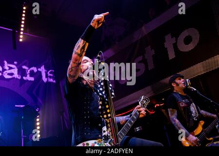 The Wildhearts - 12.. Mai 2019 - Newcastle Riverside Singer Gitarrist Ginger Wildheart Stockfoto