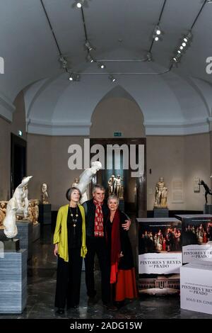 Madrid, Spanien. 04 Dez, 2019. Jeremy Irons besucht "Pintores y Reyes del Prado' Pressekonferenz im Museum El Prado in Madrid, Spanien, 04. Dezember 2019. Credit: Jimmy Olsen/Medien Punch *** Keine Spanien***/Alamy leben Nachrichten Stockfoto