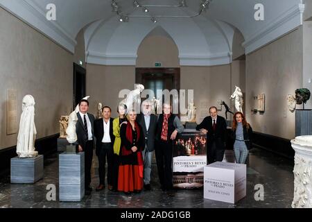 Madrid, Spanien. 04 Dez, 2019. Jeremy Irons besucht "Pintores y Reyes del Prado' Pressekonferenz im Museum El Prado in Madrid, Spanien, 04. Dezember 2019. Credit: Jimmy Olsen/Medien Punch *** Keine Spanien***/Alamy leben Nachrichten Stockfoto