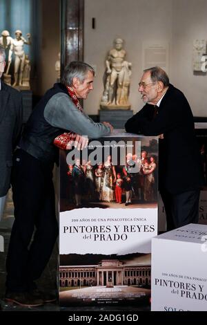 Madrid, Spanien. 04 Dez, 2019. Jeremy Irons besucht "Pintores y Reyes del Prado' Pressekonferenz im Museum El Prado in Madrid, Spanien, 04. Dezember 2019. Credit: Jimmy Olsen/Medien Punch *** Keine Spanien***/Alamy leben Nachrichten Stockfoto