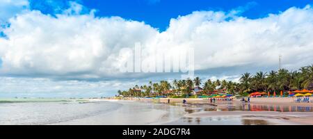 Porto de Galinhas Strand in Ipojuca Gemeinde, Pernambuco, Brasilien Stockfoto