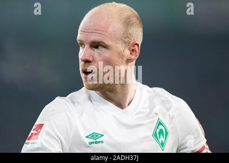 Berlin, Deutschland. 01 Dez, 2019. firo: 01.12.2019, Fußball, 1.Bundesliga, Saison 2019/2020 VfL Wolfsburg - SV Werder Bremen Davy Klaassen (SV Werder Bremen) Porträt | Quelle: dpa/Alamy leben Nachrichten Stockfoto