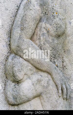 Memorial, Esplanade des Anciens beteiligten, Biarritz, Pyrénées-Atlantiques, Frankreich Stockfoto