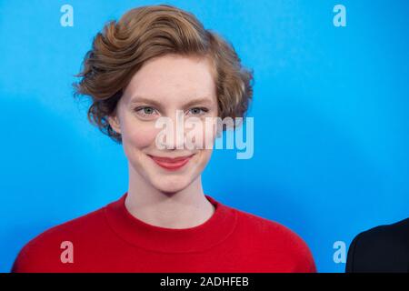 Hamburg, Deutschland. 03 Dez, 2019. Luise WOLFRAM, Schauspielerin, protagonist Tatort Bremen, Jahrespressekonferenz der ARD, Programm Presse Konferenz, in Hamburg am 03.12.2019, Â | Nutzung der weltweiten Kredit: dpa/Alamy leben Nachrichten Stockfoto