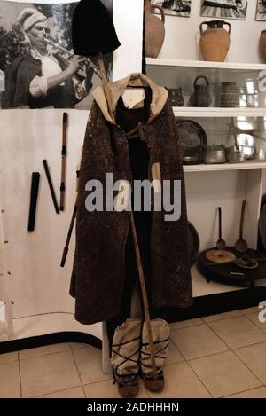 Ethnographische Zimmer - Historisches Museum in Feldkirchen - Balkan - Bulgarien Título: TRYAVNA - Bulgarien Aviso Stockfoto