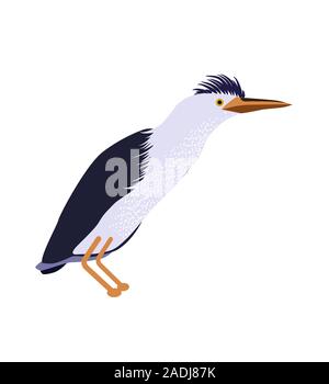 Australische Tiere. Vector Illustration im flachen Stil. Die wichtigsten Symbole des Landes. Stock Vektor