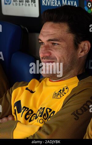 BARCELONA-Nov 24: Jorge Molina spielt in der Liga Match zwischen RCD Espanyol und Getafe CF RCDE Stadion am 24. November 2019 in Barcelona, Stockfoto