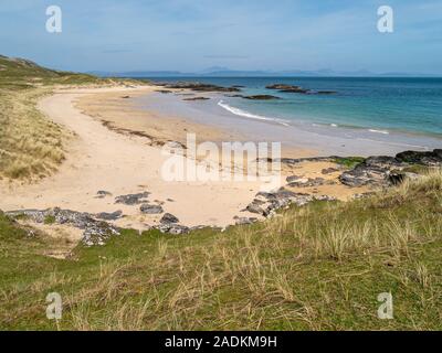 Balnahard Strand, Insel Colonsay in der Inneren Hebriden, Schottland, Großbritannien Stockfoto
