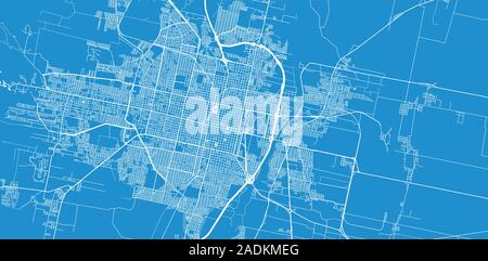 Urban vektor Stadtplan von San Miguel de Tucuman, Argentinien Stock Vektor