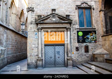 Museu Frederic Stuten, Barcelona, Spanien Stockfoto