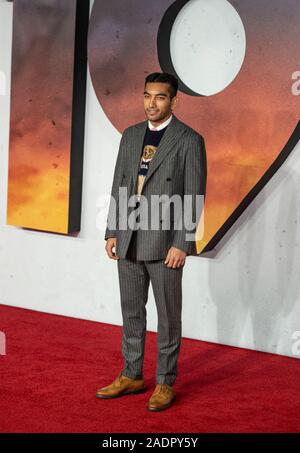 London, Großbritannien. 04 Dez, 2019. LONDON, ENGLAND - Dezember 04: Nabhaan Rizwan besucht die Weltpremiere und Royal Performance von '1917' im Odeon Luxe Leicester Square am 4. Dezember 2019 in London, England. Credit: Gary Mitchell, GMP-Media/Alamy leben Nachrichten Stockfoto