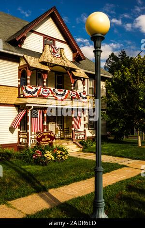 Alte Tolland County Gefängnis und Museum Tolland, Connecticut, USA Stockfoto