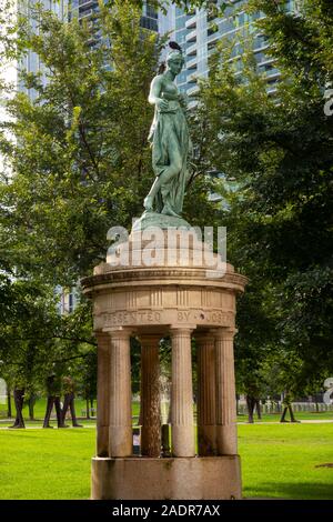 Joseph Rosenberg Brunnen im Grant Park Chicago Illinois Stockfoto