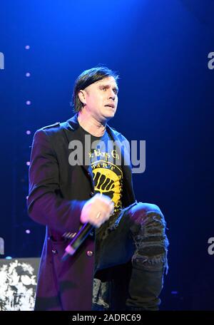 Dezember 2, 2019, Norfolk, Virginia, USA: MATT WALST von drei Tagen Gnade, der Chartway Arena in der Old Dominion University in Norfolk, Virginia am 4. Dezember 2019. (Bild: © Jeff Moore/ZUMA Draht) Stockfoto