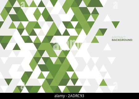 Abstrakte geometrische Hintergrund. Hintergrund der geometrischen Formen. Buntes Mosaik Muster. Retro Dreieck Hintergrund. Stock Vektor