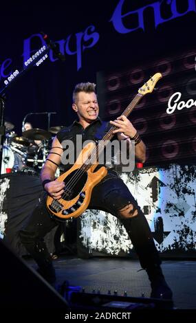 Dezember 2, 2019, Norfolk, Virginia, USA: BRAD WALST von drei Tagen Gnade kommt auf die Chartway Arena, Old Dominion University, Norfolk, Virginia, 2 Decemberr 2019. (Bild: © Jeff Moore/ZUMA Draht) Stockfoto